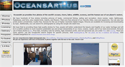 Desktop Screenshot of oceansart.us